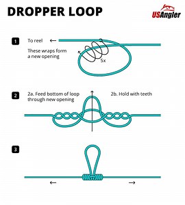 How to Tie the Dropper Loop - USAngler
