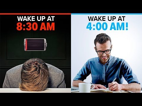 5 BEST Ways to Wake Up at 4:00 AM Every Day | Scientifically Proven