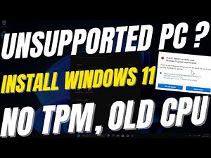 Install Windows 11 on ANY PC! Bypass TPM & CPU Check (Official Method) 🚀