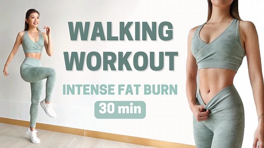 30 MIN WALKING CARDIO WORKOUT | Intense Full Body Fat Burn at Home 30分鐘在家步行運動 | 超高效全身爆汗燃脂 ~ Emi YouTube: https://www.youtube.com/watch?v=ow3hpYJqYEI | Emi Wong