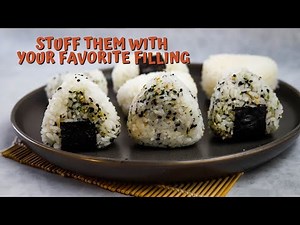 How to make ONIGIRI (Japanese rice balls) the easy way