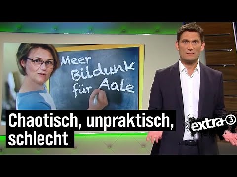 Das deutsche Bildungssystem | extra 3 | NDR