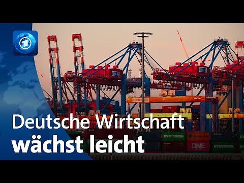 Geringes Wirtschaftswachstum in Deutschland