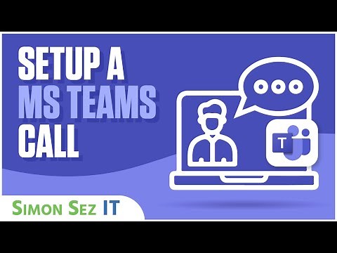 Video Conference in Teams: Microsoft Teams Tutorial
