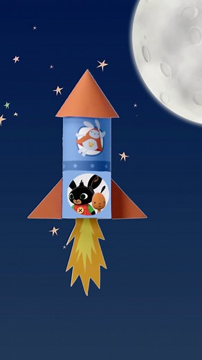 Let's build a rocket to voosh to the stars! 🚀✨ | Bing Bunny