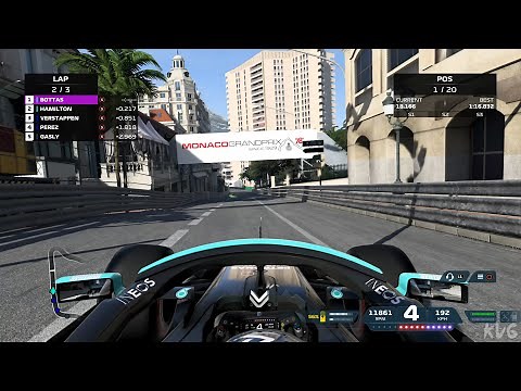 F1 2021 - Circuit de Monaco (Monaco Grand Prix) - Gameplay (PS5 UHD) [4K60FPS]