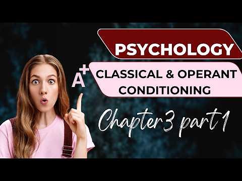 Freshman General Psychology Chapter 3 Learning and Theories of Learning - part 1 | ፍሬሽማን 2018 በአማርኛ