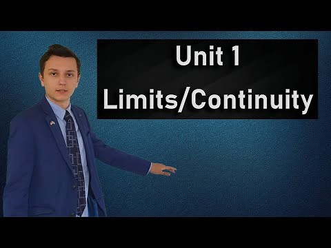 AP Calculus AB and BC Unit 1 Review - Limits and Continuity - What is a Limit - IVT - AP Calc Exam