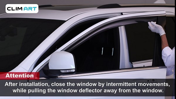 CLIM ART in-Channel Incredibly Durable Rain Guards for Kia Sorento 2021-2025, Original Window Deflectors, Vent Window Visors, Vent Deflector, 4 pcs. - 621219