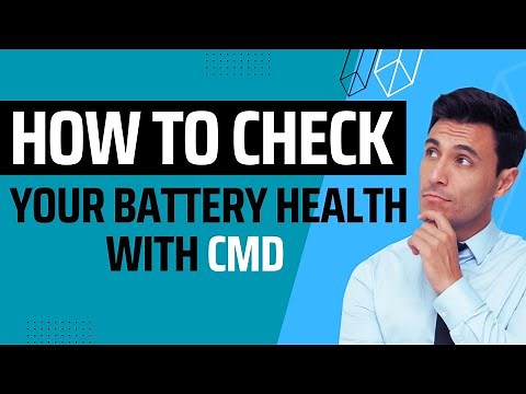How to check laptop battery health with CMD