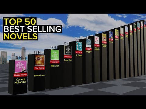 Top 50 Best Selling Novels of All Time | Must-Read Books You Can't Put Down!