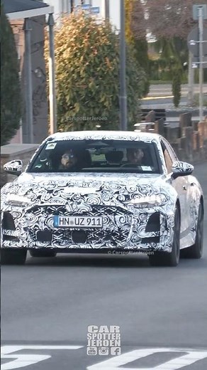 2026 Audi RS5 Sedan B10 caught testing At The Nürburgring