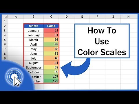 How to Use Color Scales in Excel (Conditional Formatting)
