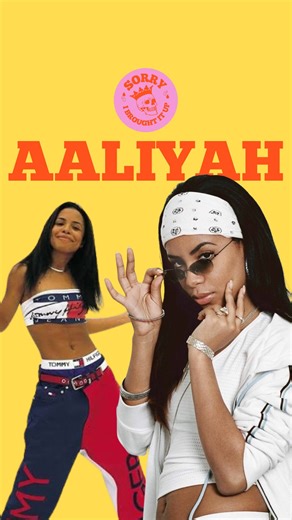 Mel Zee: DARK LORE | The death of Aaliyah was sudden, shocking, and never fully absorbed by the people who loved her. At just 22, she died in a plane crash... | Instagram