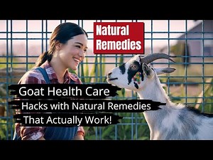 Goat Health Care Hacks with Natural Remedies That Actually Work!