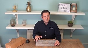 Here's Rob Maltman, the one and only Tile Guru, introducing our stylish slate split face tiles! Order a sample... https://www.wallsandfloors.co.uk/slate-split-face-tiles | Walls and Floors