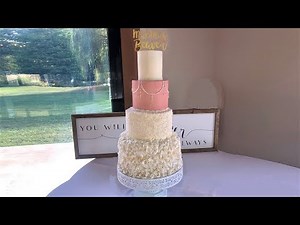 How To Make A Wedding Cake At Home! | Frenchies Bakery