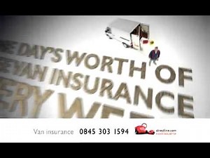 Direct Line Van Insurance TV ad with Tommy Walsh 2