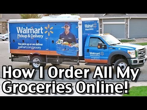 How I Order All My Groceries Online! Walmart Grocery Delivery