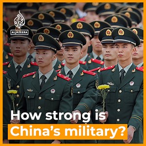 China has been celebrating its army day, marking the founding of the People’s Liberation Army 95 years ago. But how strong is China’s military today and will it surpass the US? ⤵️ | Al Jazeera English