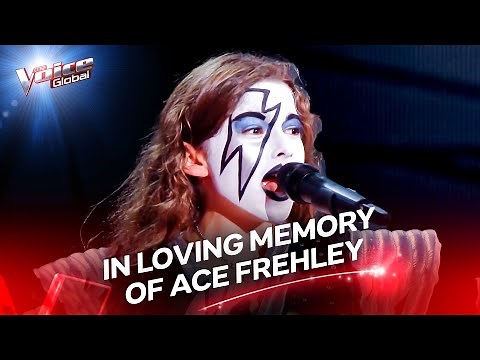 In Loving Memory of Ace Frehley | BEST KISS Covers on The Voice