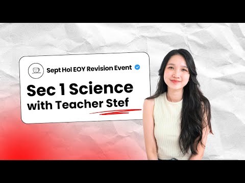 S1 Science Sept EOY Revision 2025