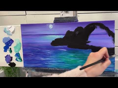 How To PAINT ROCKS - Acrylic Painting Tutorial for Beginners