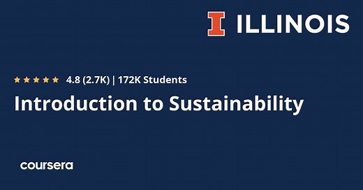 Introduction to Sustainability