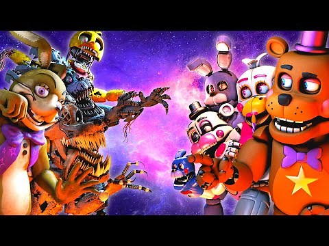 Top 10 Five Nights at Freddy's FIGHT Animations (FNAF VS Animation)