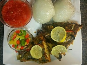 My Banku And Tilapia Recipe