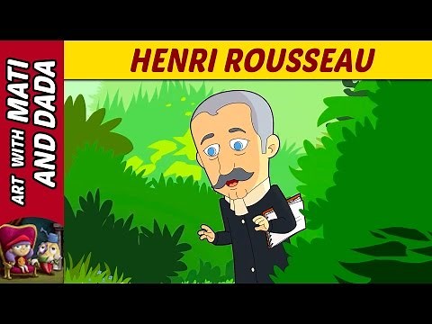Art with Mati and Dada - Henri Rousseau | Kids Animated Short Stories in English