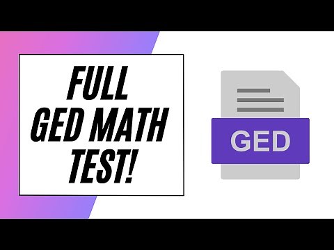 GED Math Practice TEST!