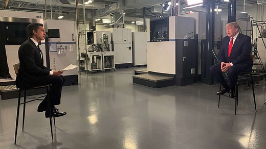 Trump speaks with ABC News' David Muir