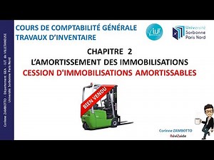 Accounting course - Inventory work - Disposal of depreciable fixed assets - GEA