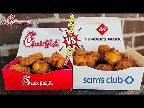 Chick-Fil-A® Nuggets VS Sam's Club® Southern Style Chicken Bites! 🐔🆚🐔 | THE SAME? | theendorsement