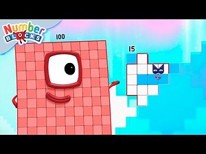 Große Zahlen – Bis 100 zählen | Lernen Sie, 123 zu zählen | Nummernblöcke auf Deutsch