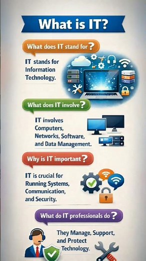 What is IT? | Information Technology Explained