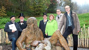 Furtwangen: Flussgott Danuvius wacht über Quelle