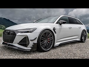 BEAST! 2021 AUDI RS6-R AVANT ABT - 740HP GROCERY GETTER & SUPERCAR DESTROYER - In detail