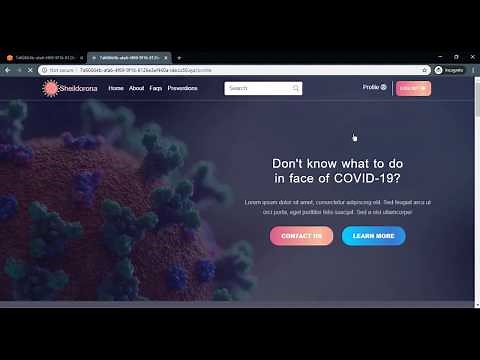 My CS50 final project (Web App: Sheildorona)