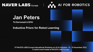 Jan Peters: Inductive Priors for Robot Learning