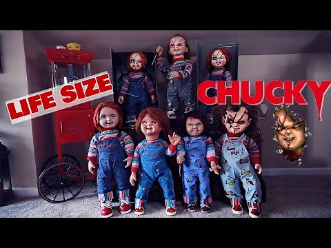 MY LIFE SIZE CHUCKY DOLLS COLLECTION | EDGAR-O
