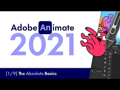 Adobe Animate: The Absolute Basics [#1] | Beginners Tutorial