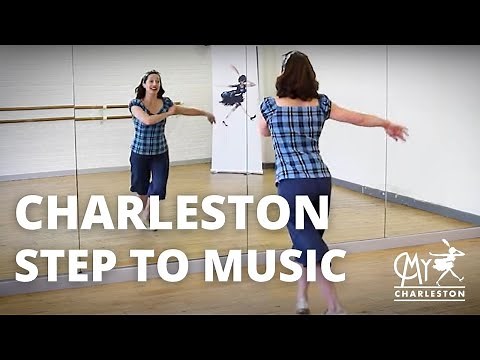 How to Dance the Charleston basic step to music