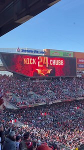 Nick Chubb is in the building for today’s game! 👏💪 | cleveland.com