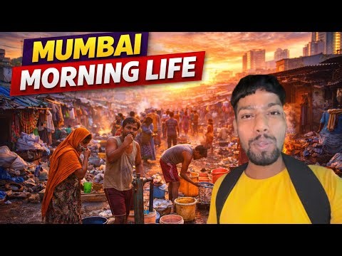 Morning Struggles of People Living in Mumbai Slums | Mumbai Morning struggle life