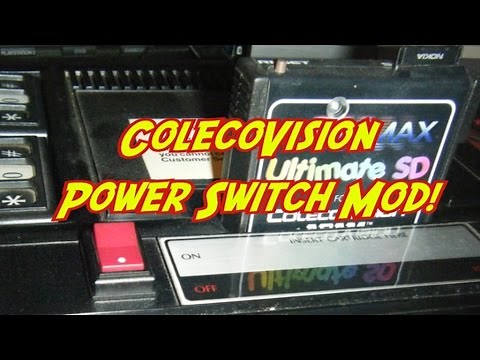 The ColecoVisionUT! Power Switch Mod!
