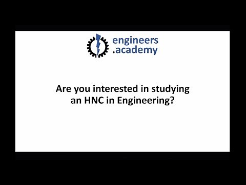 Online Distance Learning HNC Courses in Engineering with the Engineers Academy