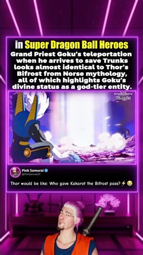 Goku Arrives With Bifrost in Super Dragon Ball Heroes
