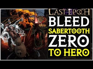 Last Epoch Bleed Sabertooth Beastmaster Zero To Hero Build Guide Showcase